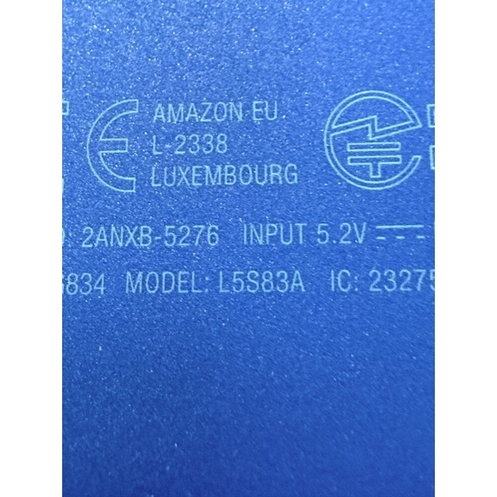 Amazon Fire HD 8 (8th Generation) 16 GB, Wi-Fi,Marine Blue w/ show mode dock - Picture 5 of 5